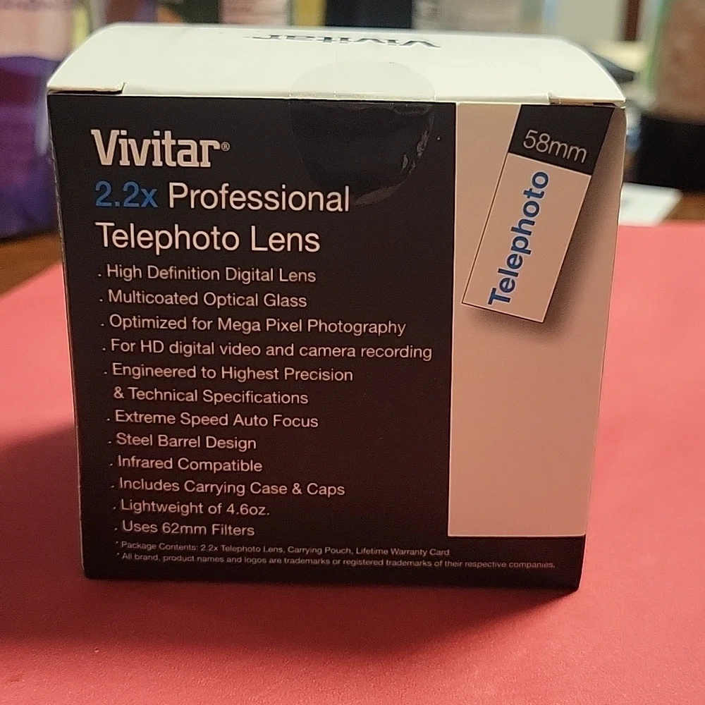 Vivitar 2.2x Professional Telephoto Lens